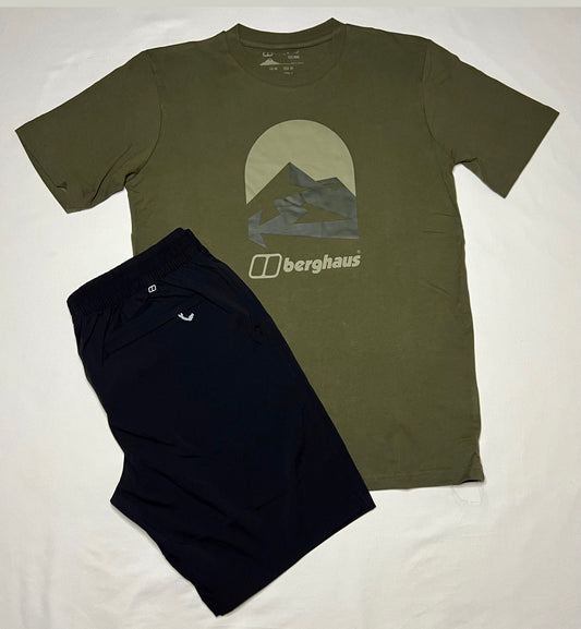 Berghaus Edale T-shirt and
Theran Shorts